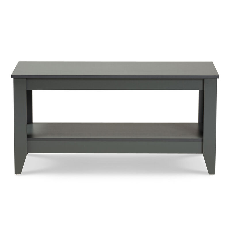 Baxton Studio Elada Modern And Contemporary Gray Finished Wood Coffee Table