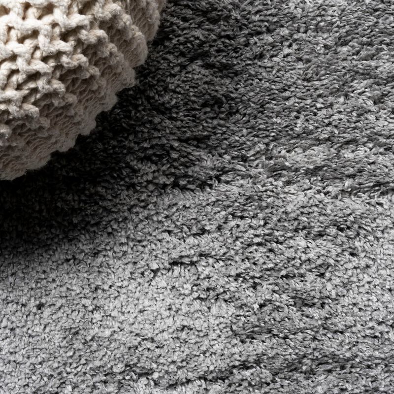 Groovy Solid Shag Area Rug