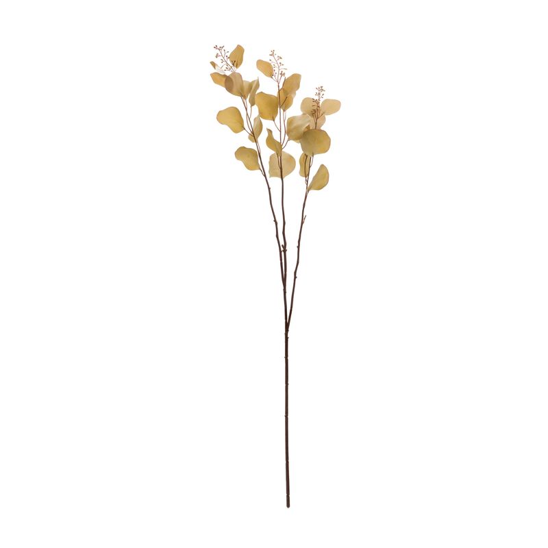 Seeded Eucalyptus Stems (Set of 2) – Artificial Greenery Branches for Vases, Bouquets, and Home Décor