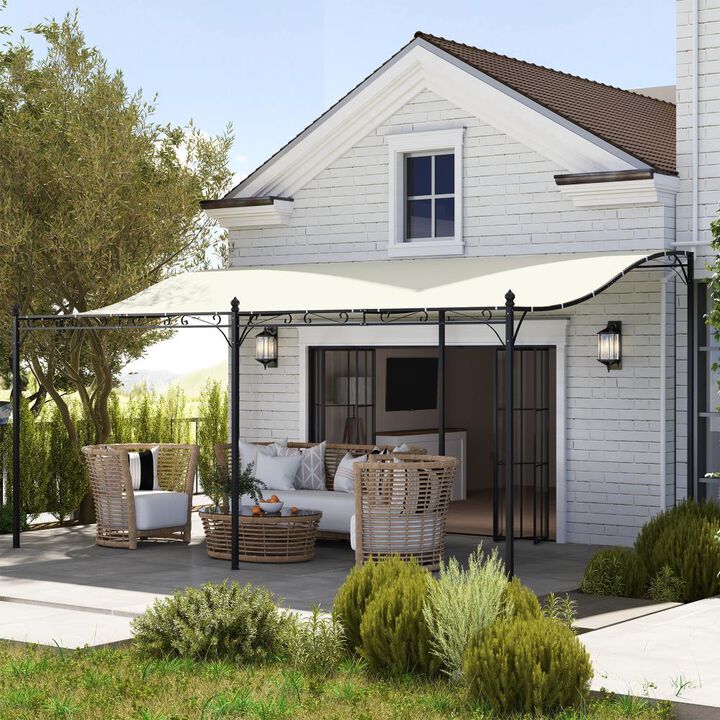 Hivvago 10' x 16' Metal Patio Canopy for Garden & Backyard