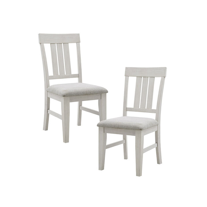 Gracie Mills Mccarthy Set of 2 Modern Armless Dining Chairs