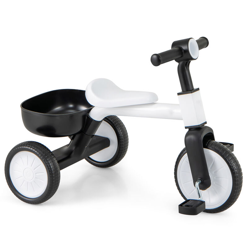 Toddler 3 Wheel Tricycle with 86&deg; Limited Steering and Carbon Steel Frame for Park image number 0