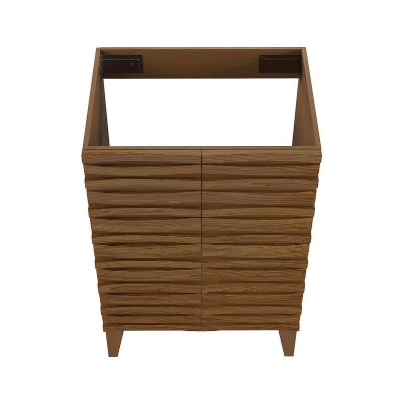 Cascade 24" Bathroom Vanity in Black Cabinet Only image number 3