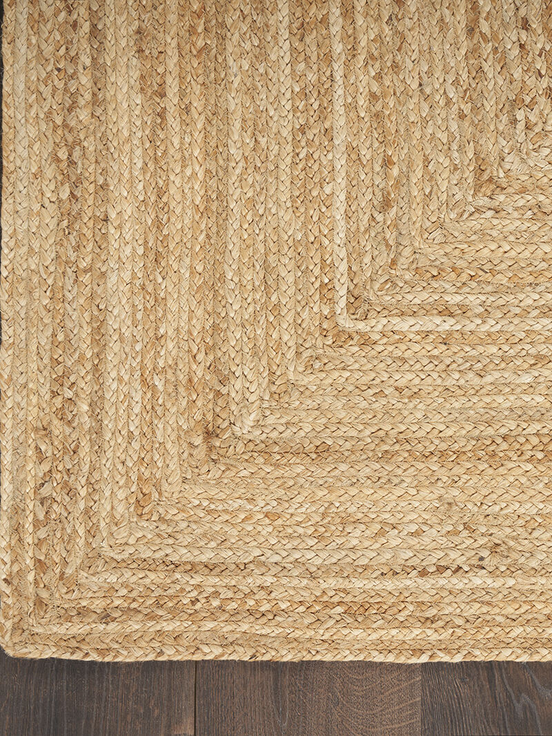 Natural Jute NJT03 Natural 4' x 6' Rug
