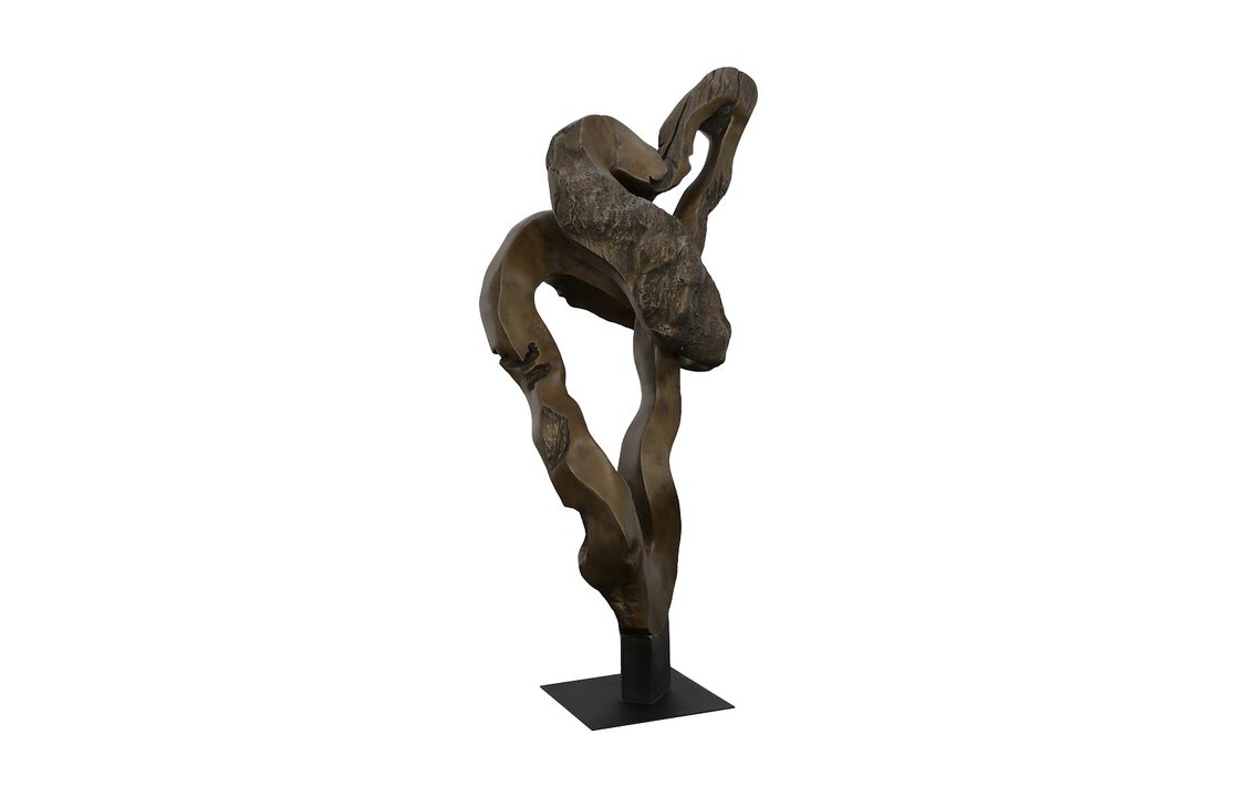 Cast Teak Root Sculpture