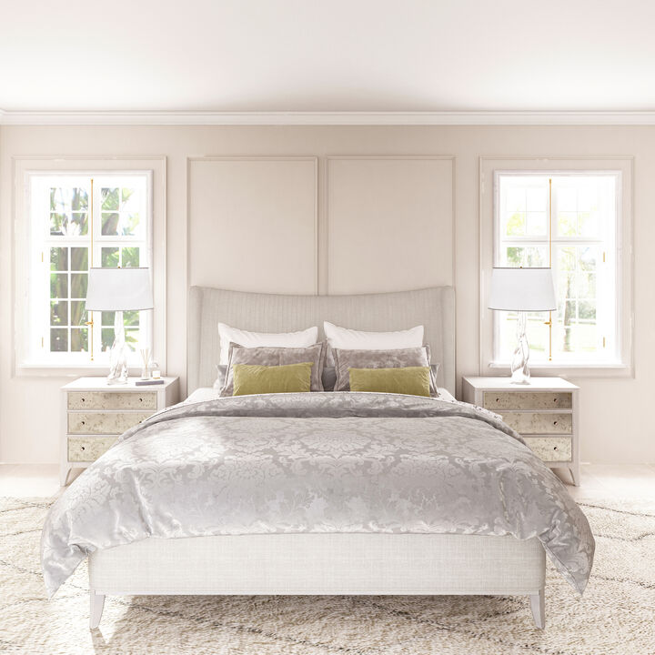Mezzanine King Shelter Upholstered Bed