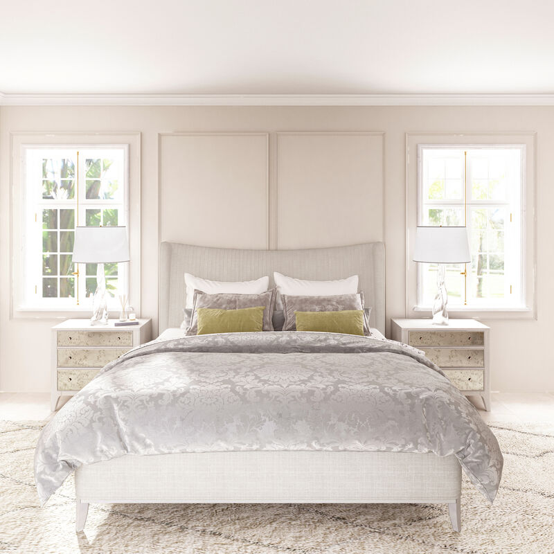 Mezzanine King Shelter Upholstered Bed image number 1