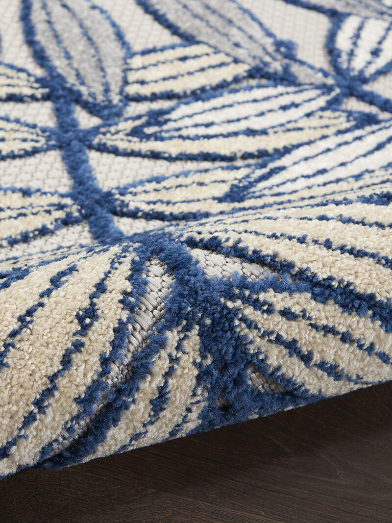 Aloha ALH18 Ivory/Navy 6' x 9' Rug