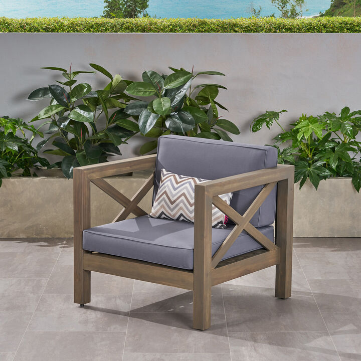 Modern Outdoor Club Chair Arm Chair