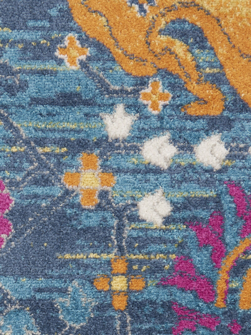 Passion PSN01 Denim 8' x 10' Rug