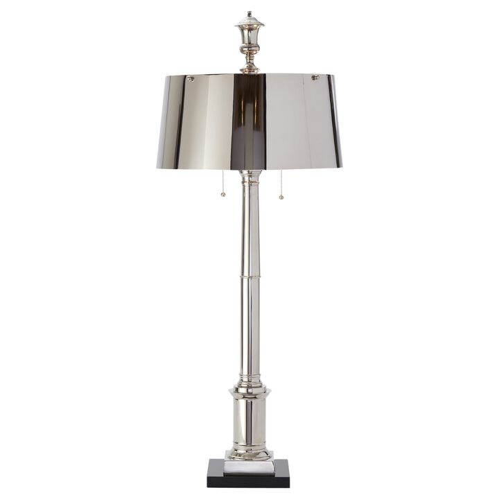 Library Lamp-Silver