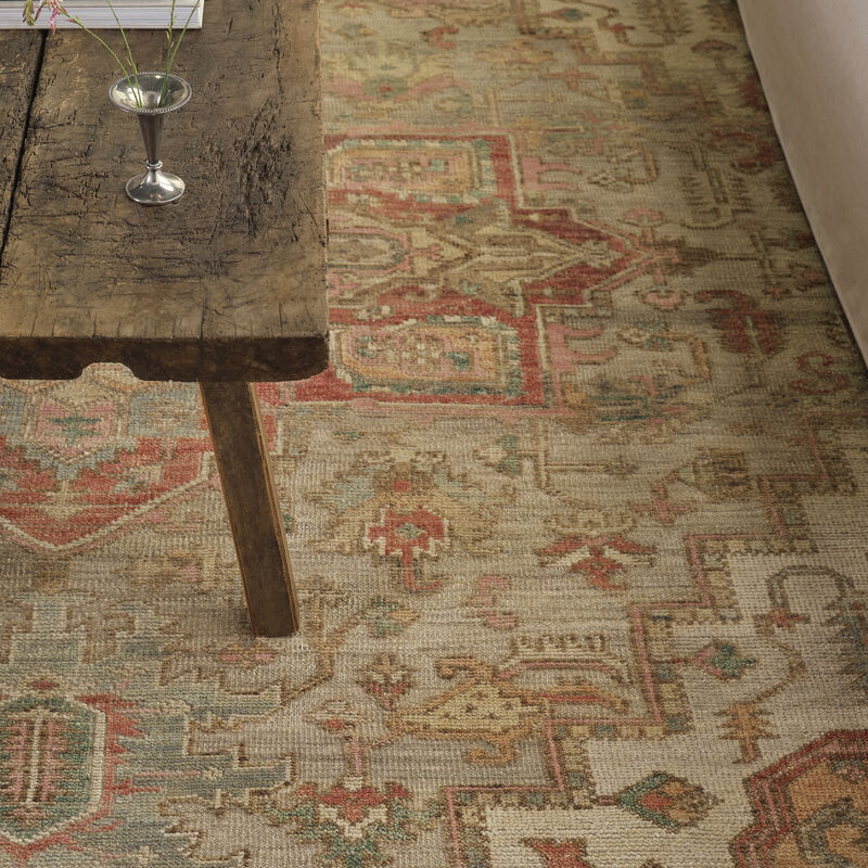 Cicek Cecilia Biscuit 8'X10' Rug image number 4