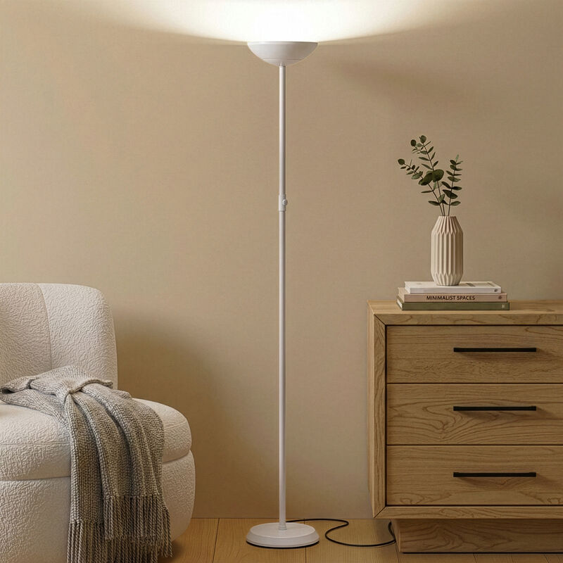 SkyLite White LED Floor Lamp image number 2