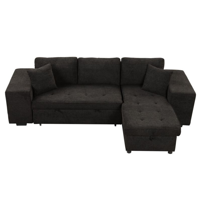 Torwuf Reversible Sleeper Sectional Sofa image number 0