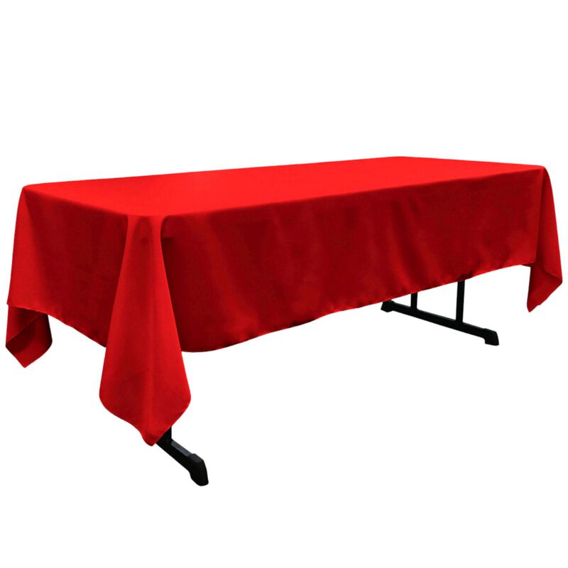 Rectangular Tablecloth 60 by 126 Inch Polyester Poplin image number 0