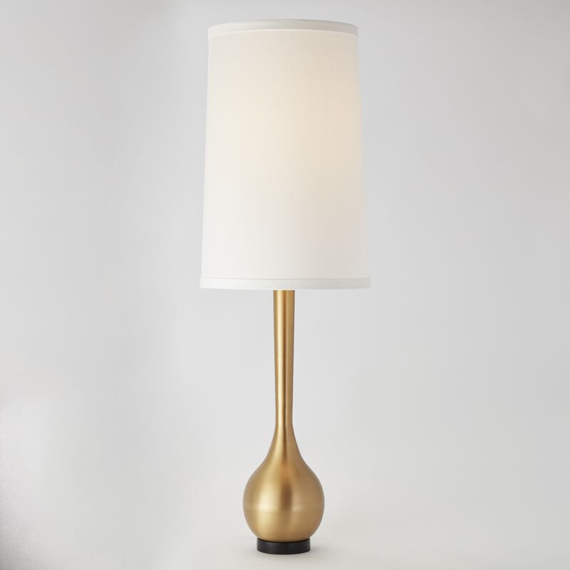 Bulb Vase Table Lamp- Brass