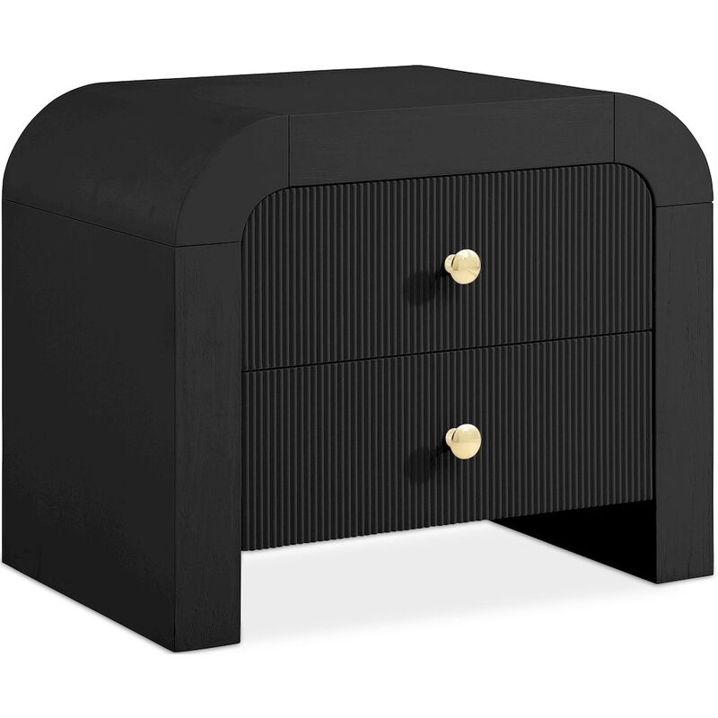 Meridian Furniture Artisto Black Night Stand