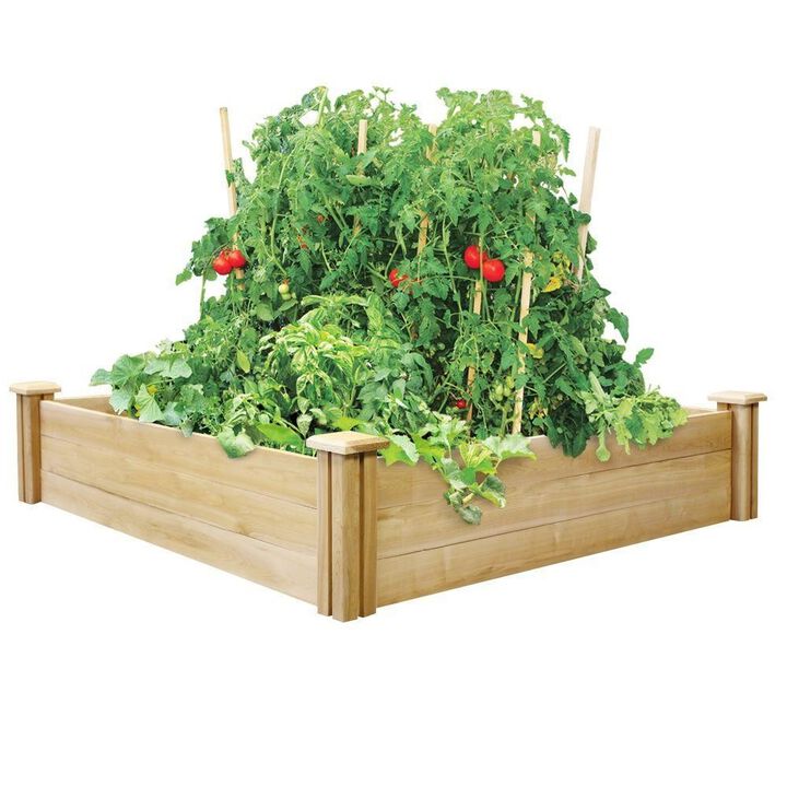 Sturdy Outdoor Raised Garden Bed for Gardening