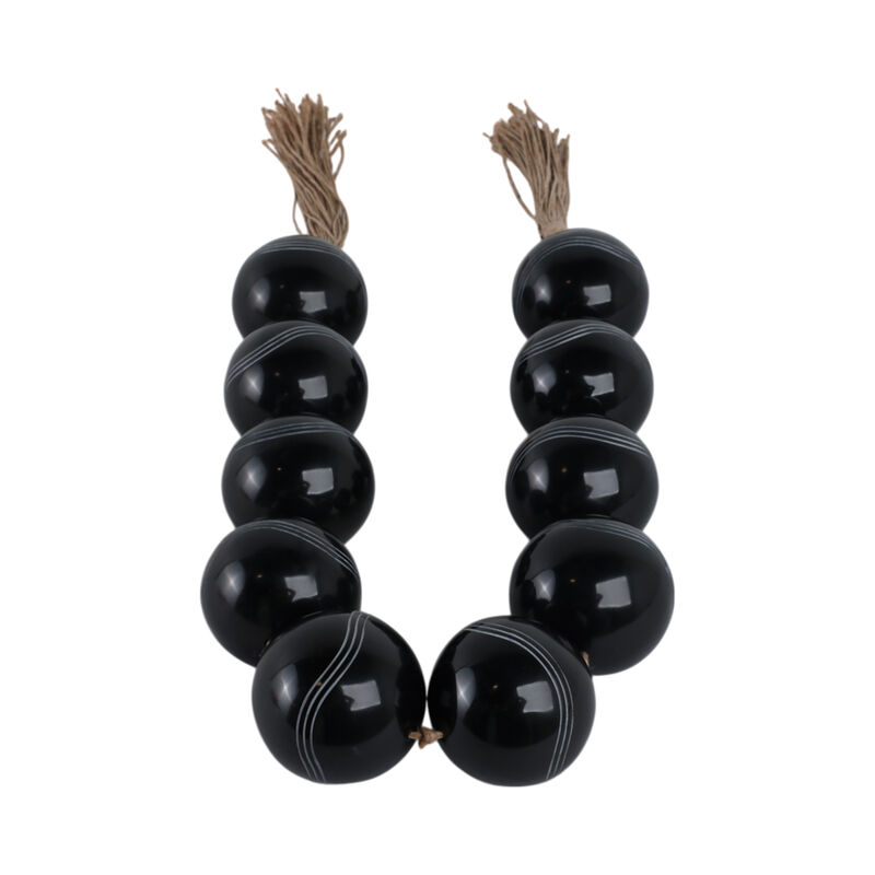 49x3" Carved Bead Garland image number 1