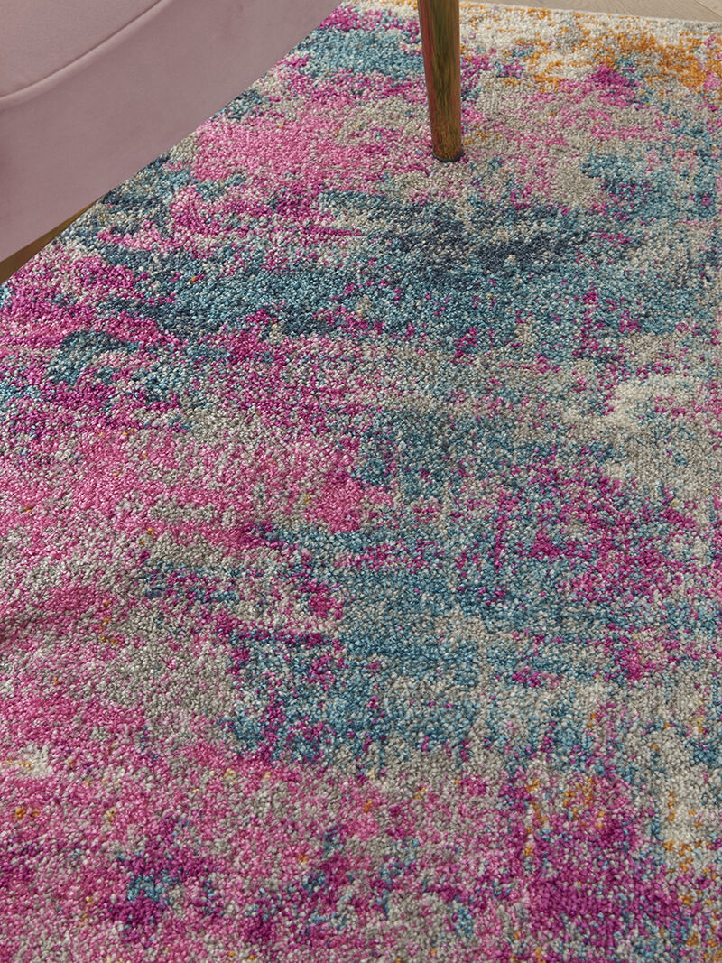 Passion PSN36 Ivory/Multicolor 5' x 8' Oval Rug