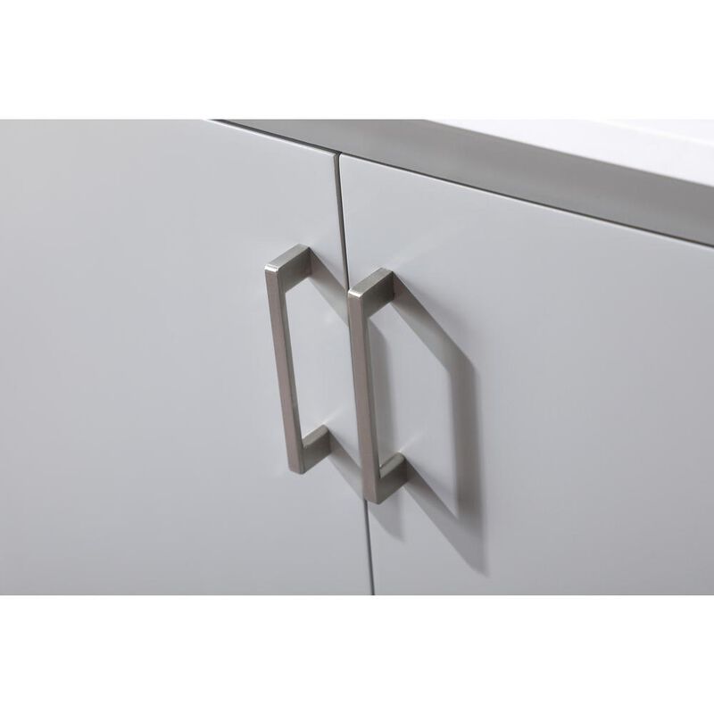 Elegant Kitchen and Bath 30 Inch SIngle Bathroom Vanity In Grey