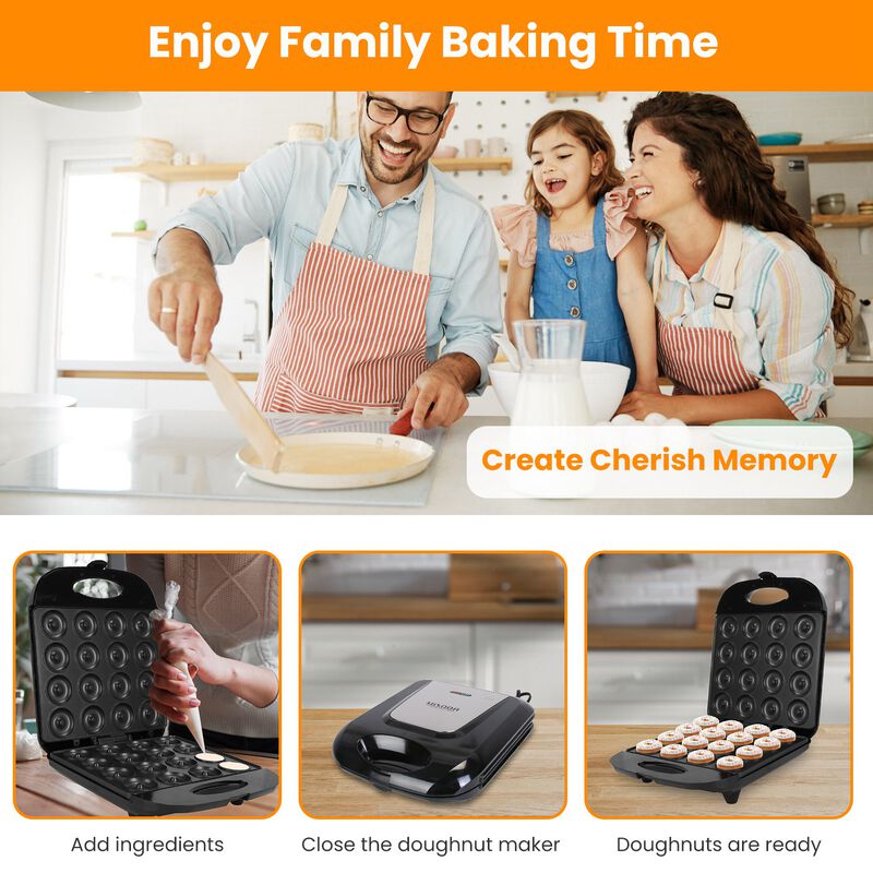 Mini Donut Maker Machine For Kids