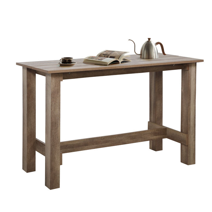 Jaxpety Rustic Counter Bar Table