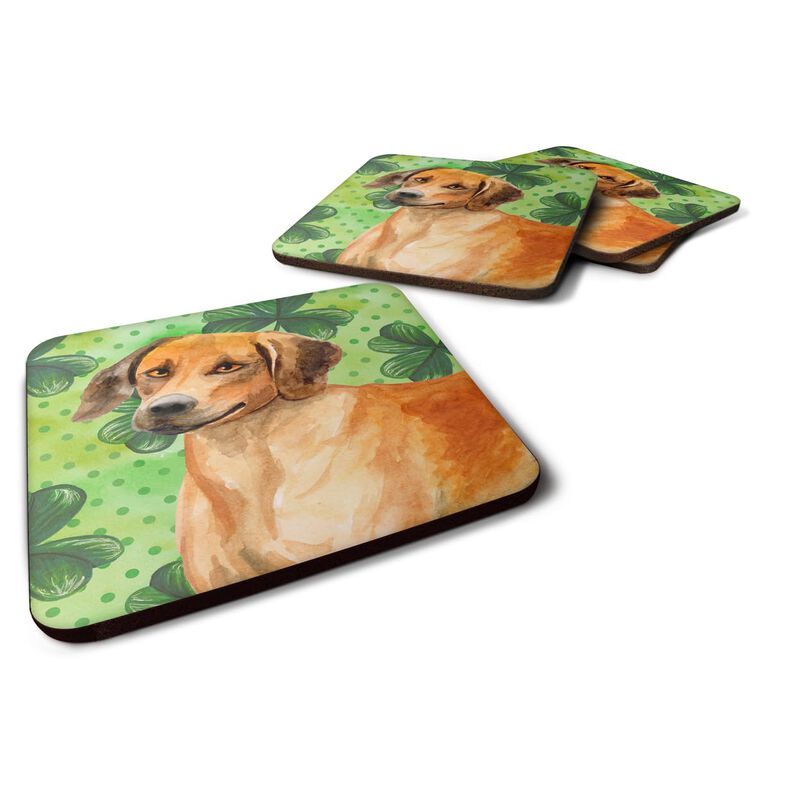 Caroline's Treasures Rhodesian Ridgeback St Patrick's Decorative coasters, Multicolor