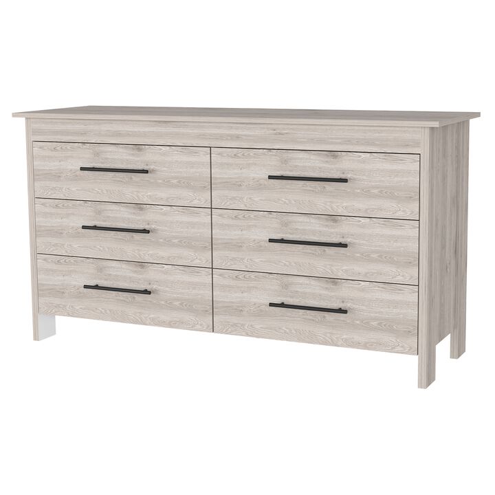Luxor 6 Drawer Double Dresser