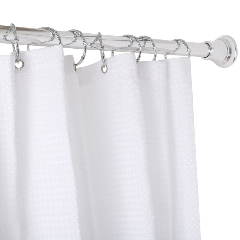 Zinc Shower Curtain Hooks, Set of 12 image number 4