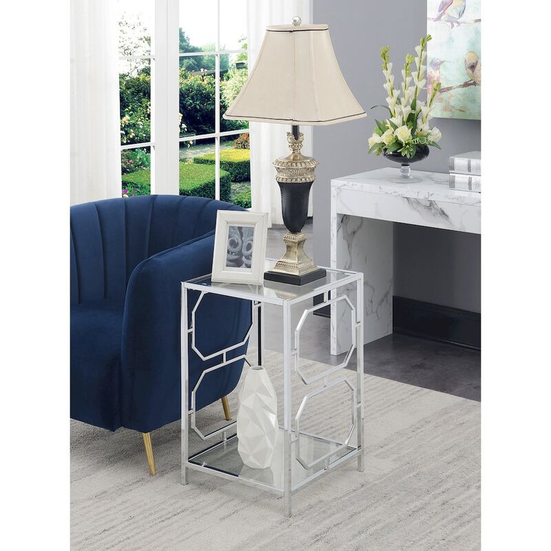 Convience Concept, Inc. Omega Chrome End Table