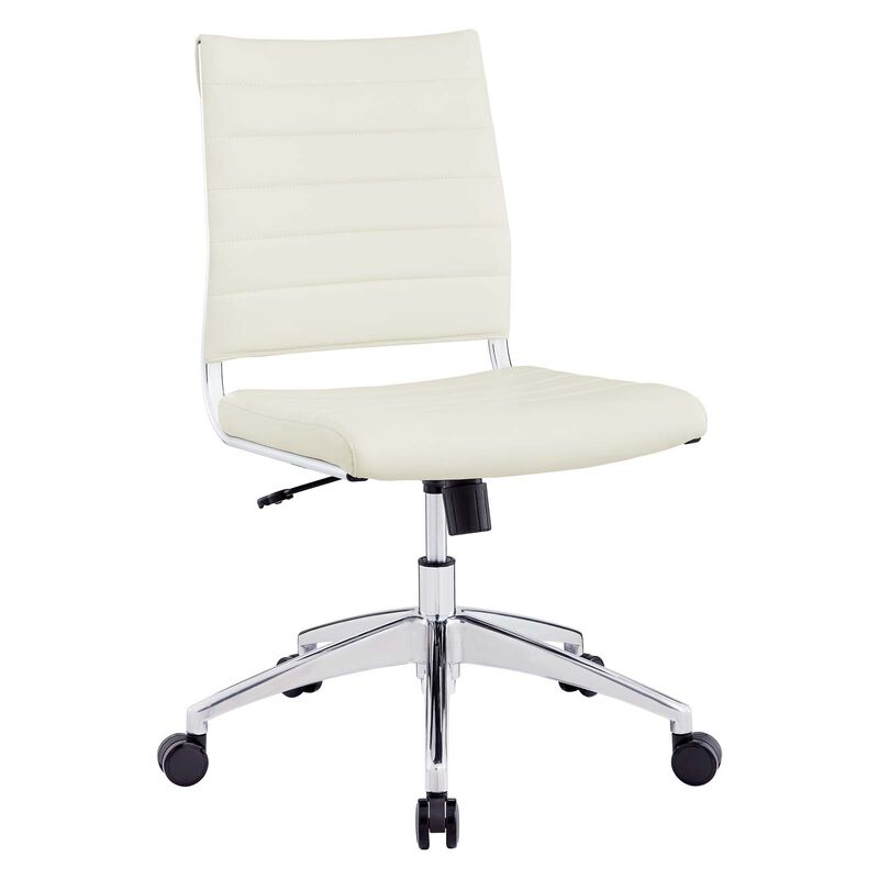Modway Furniture - Jive Armless Mid Back Office Chair Gray image number 2