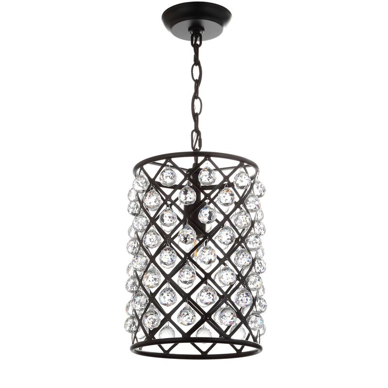 Gabrielle Crystal/Metal LED Pendant