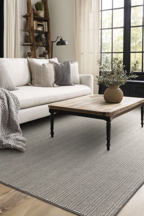 Collinsworth Grey 10' x 14' Rug