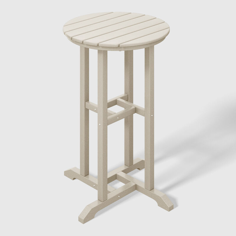 WestinTrends Outdoor Patio Counter Height Bar Stools Bistro Bar Table Set image number 3