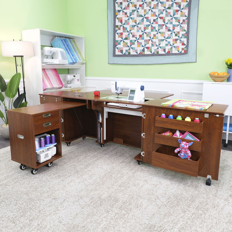 Arrow Aussie Sewing Cabinet Teak image number 1