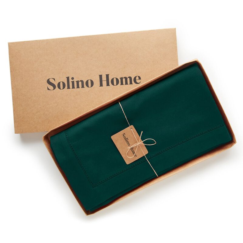 Cotton Linen Tablecloth - Cotton Linen Hemstitch