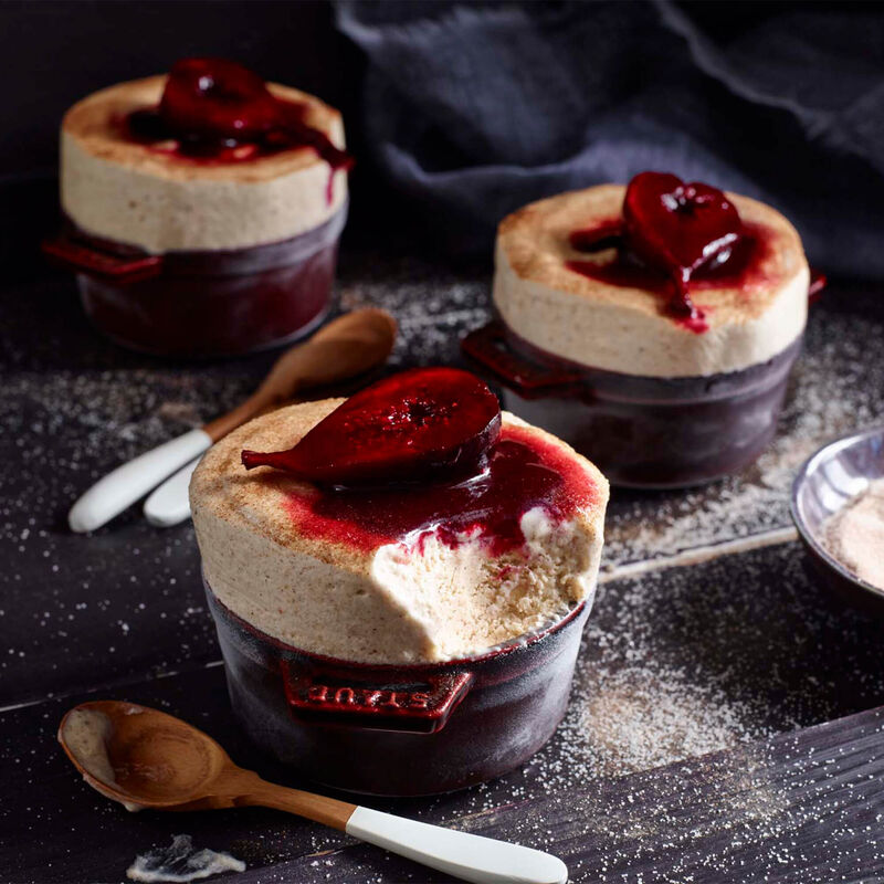 Staub Cast Iron 0.25-qt Mini Round Cocotte