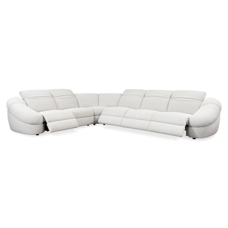 Massimo Fabric Power Motion Sectional image number 1