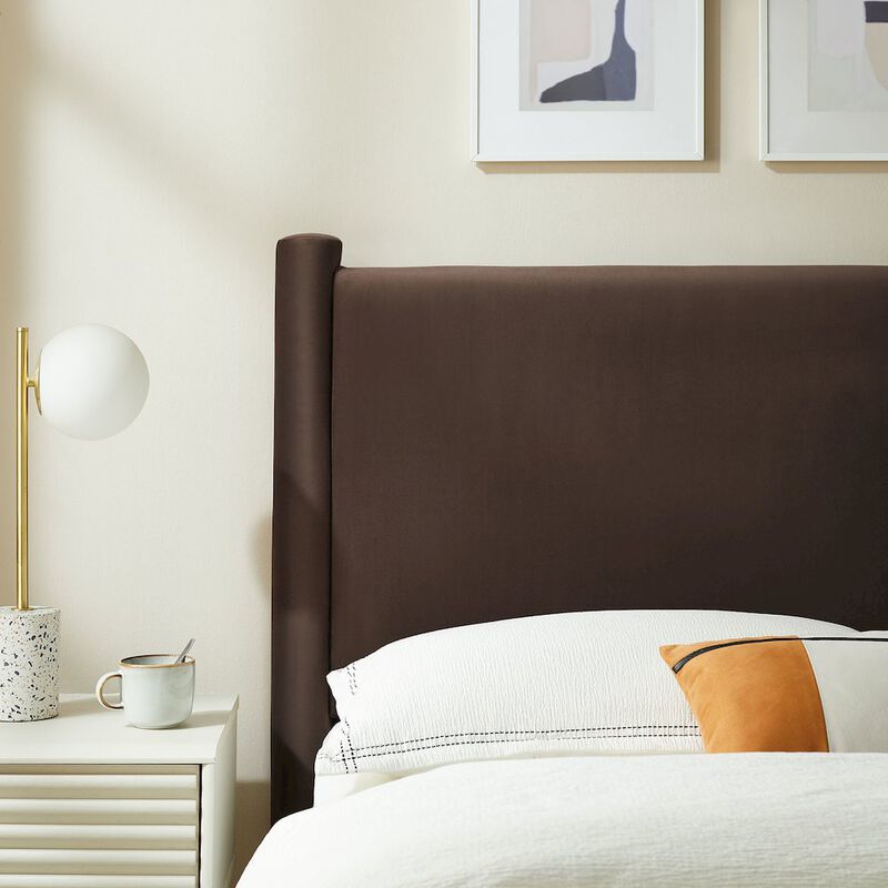 Rael Performance Velvet Twin Headboard image number 6