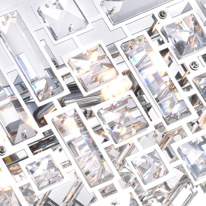 CWI Lighting Arley 1 Light Mini Chandelier With Chrome Finish