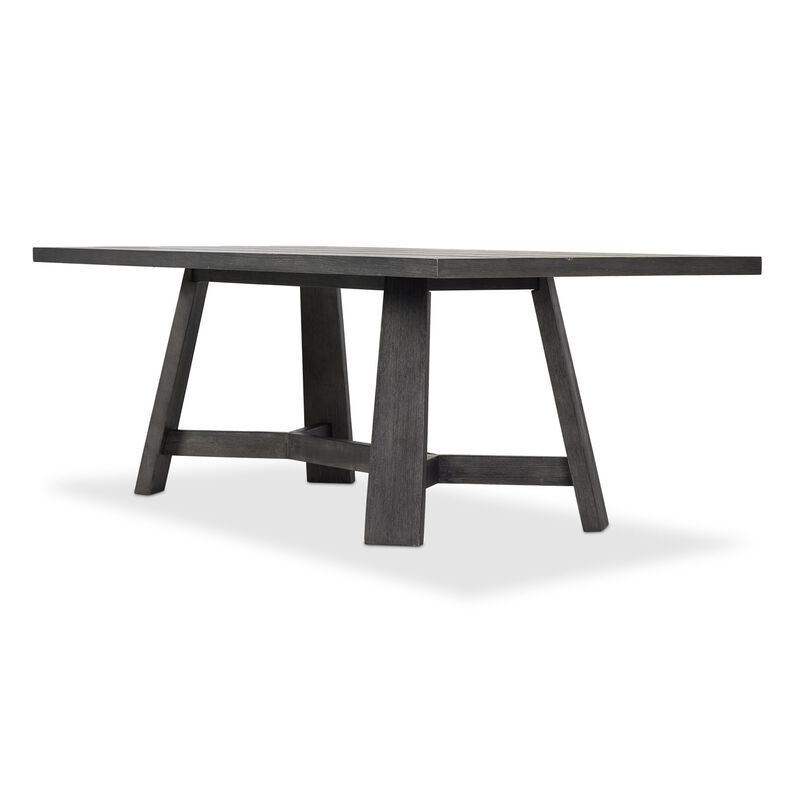 Munich 96" Ebony Oak Dining Table