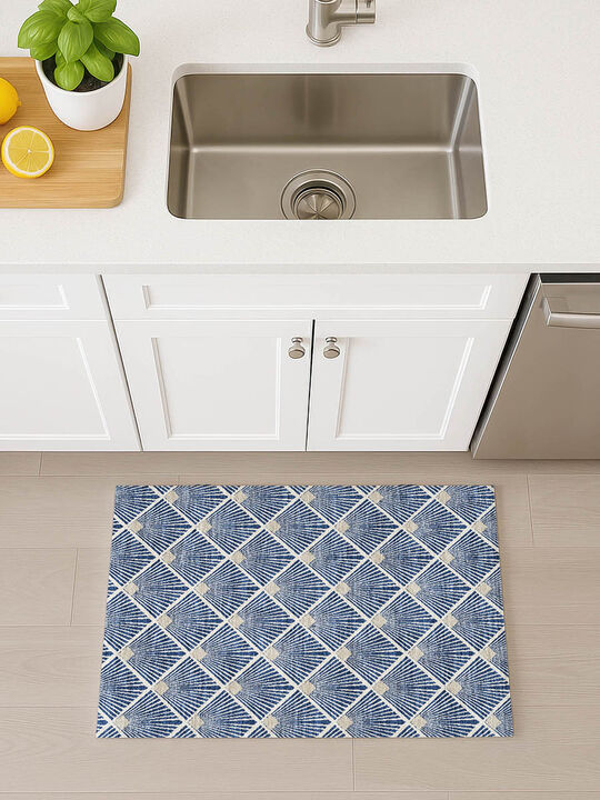 The Reserve TR9 Navy 20" x 30" Rug