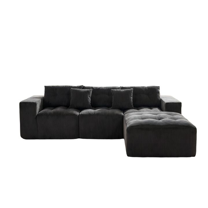 Frif L-Shaped Modular Compression Sofa