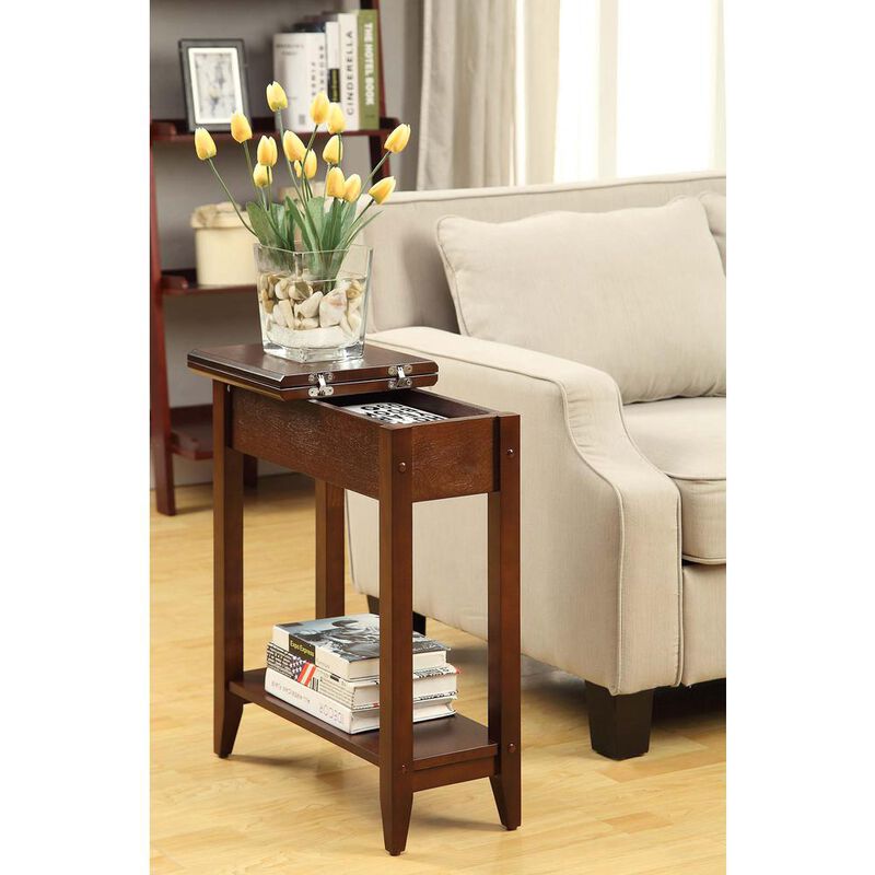 Convience Concept, Inc. American Heritage Flip Top End Table