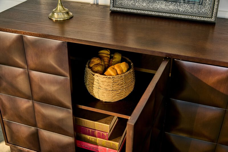 Bisirm 60" Push-to-Open Sideboard image number 4