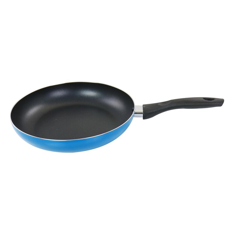 Gibson Home 2 Piece 10 inch Aluminum Frying Pan in Blue