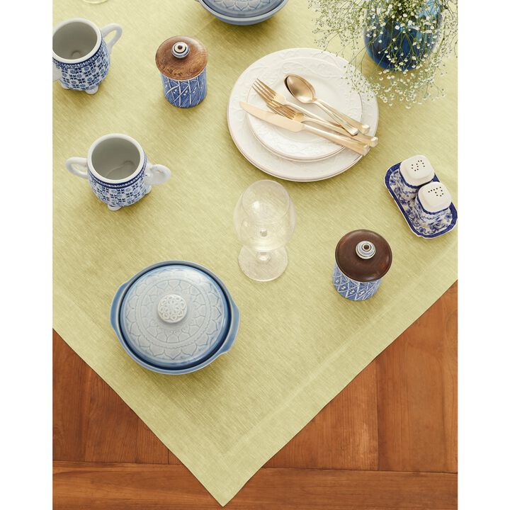 Linen Table Throw - Athena