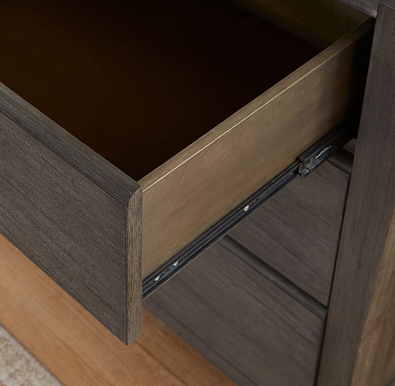 Nevis Five Drawer Chest in Sharkskin
