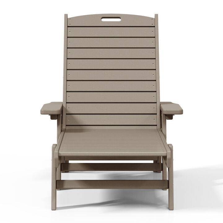 WestinTrends Poly Reclining Chaise Lounge